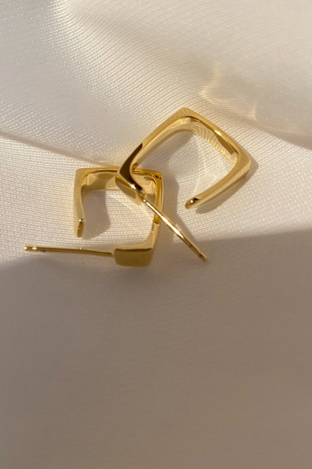 18K Gold Plated Geometric Earrings