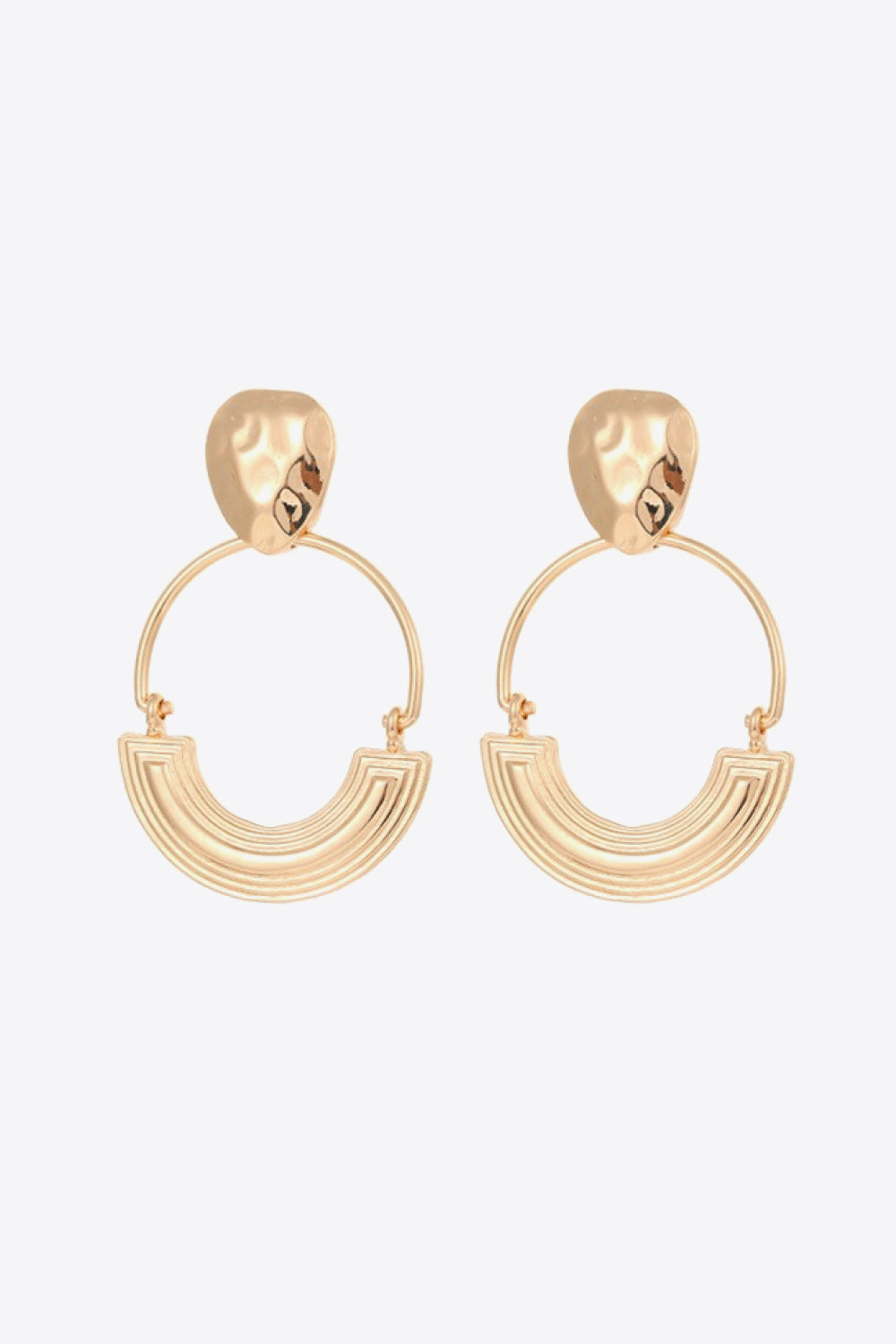 18K Gold-Plated Drop Earrings