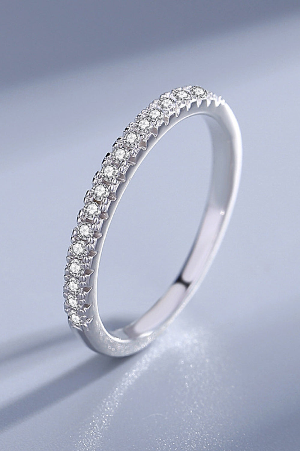 Glamorous Always Inlaid Cubic Zirconia Ring